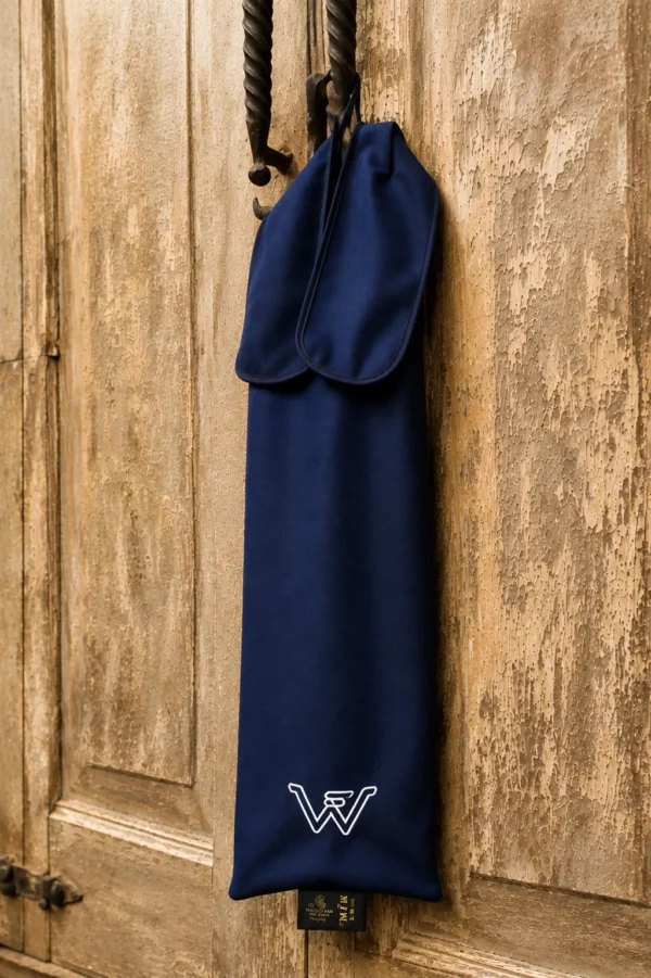 azul marino Solid Color Tail Bags