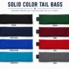image Solid Color Tail Bags